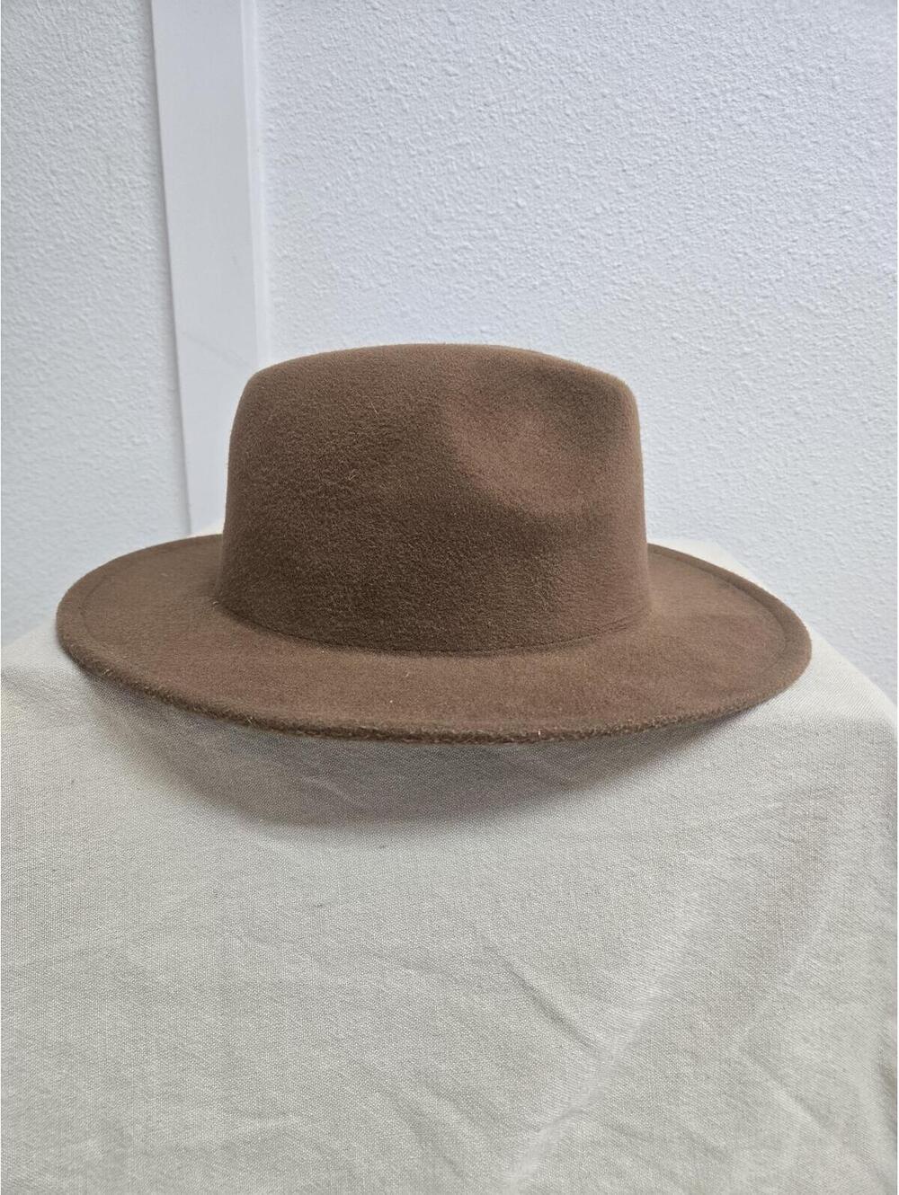 🤎 CLASSIC COFFEE BROWN WIDE BRIM FEDORA 🤎 boho festival - Picture 2 of 8
